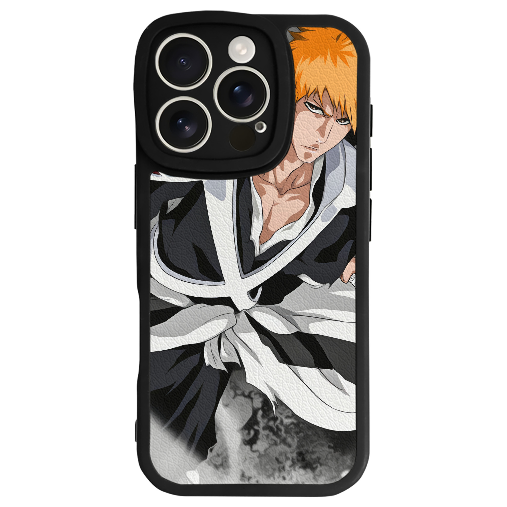 （画像用） ブリーチ BLEACH 【iPhone 16シリーズ対応】シリコンスマホケース（レザー調） 材質：シリコン